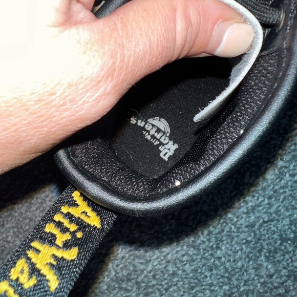 DR MARTENS Kids Leather Lace Up Boots - Picture 8 of 13